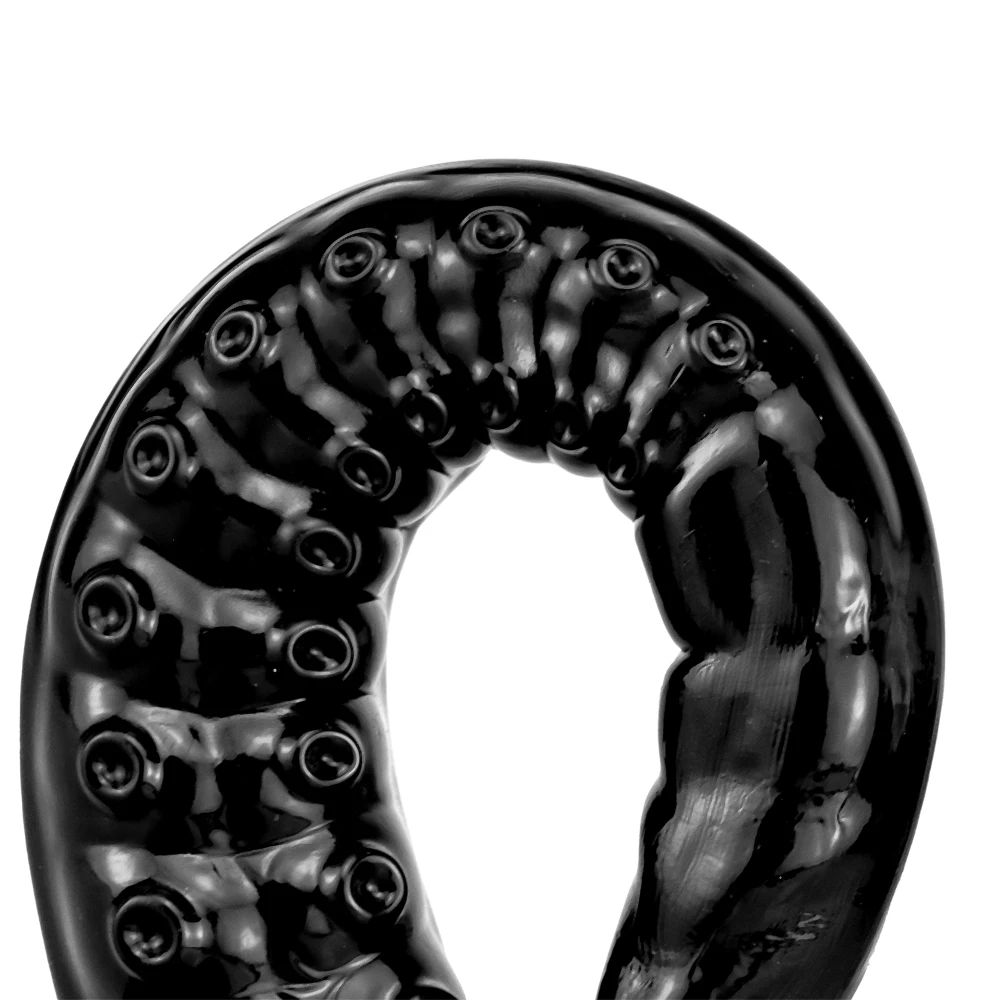 Long Anal Super Plug 31cm Deep In Tentacles Beads Buttplug Anal Enema PVC Butt Plug Prostat_voghion.com