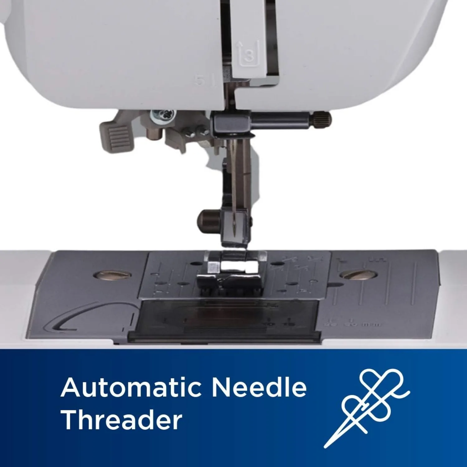 XM2701 Sewing Machine, Lightweight, Full Featured, 27 Stitches, 6 Included Feet，5.9"D x 12.1"W x 15.3"H 4
