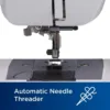 XM2701 Sewing Machine, Lightweight, Full Featured, 27 Stitches, 6 Included Feet，5.9"D x 12.1"W x 15.3"H 4