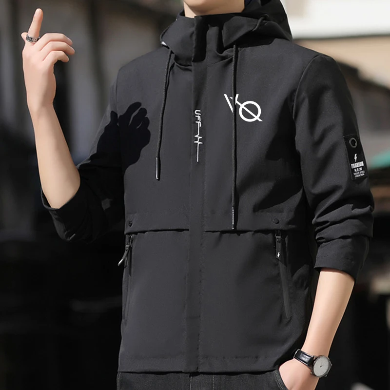 Рисунок 6 - Мужская Осенняя однотонная куртка