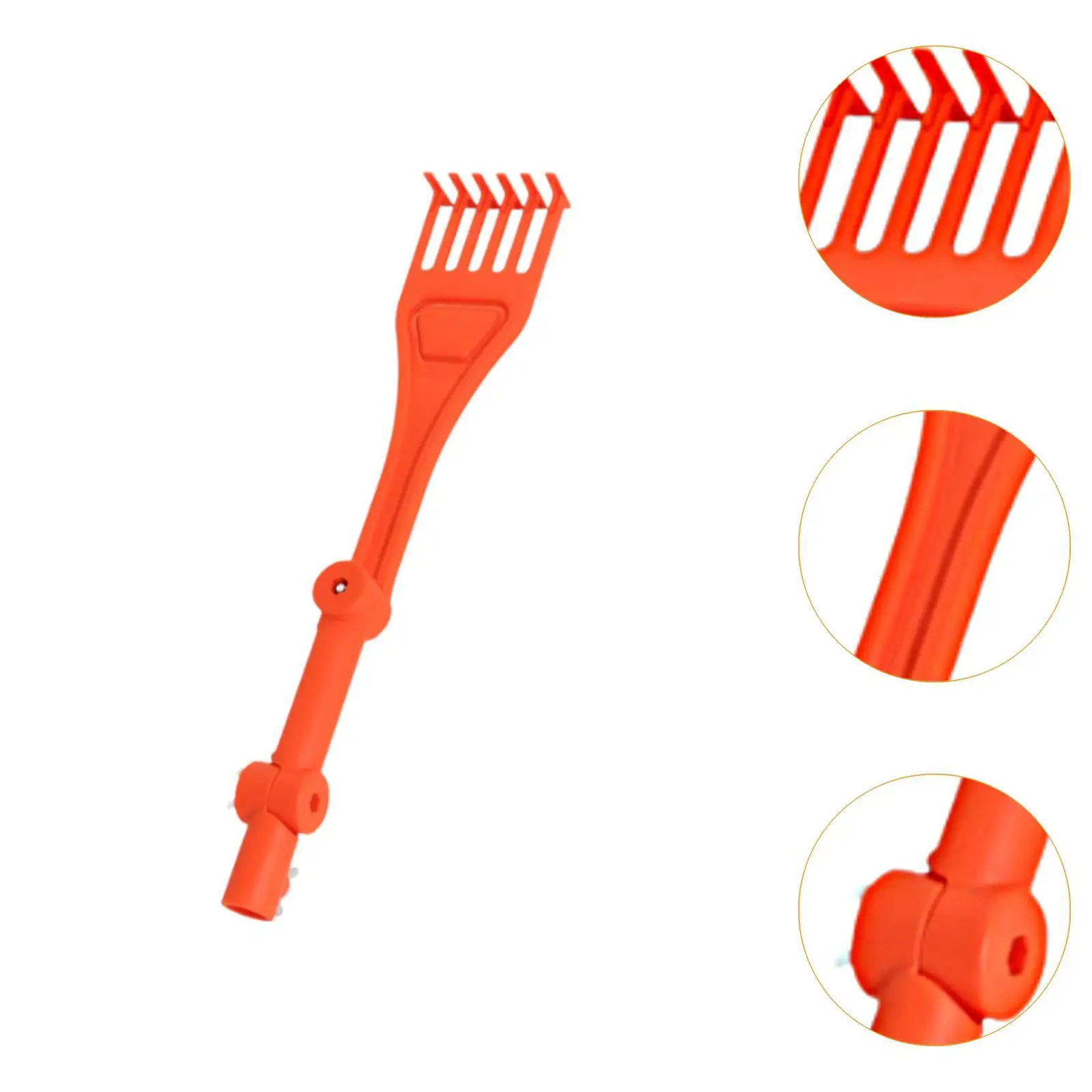 Mini Rake for Removing Leaves and Branches for Hard to Reach Place Gardening