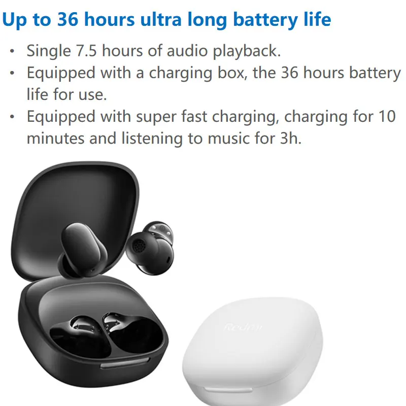 Xiaomi Redmi Buds 6 Play Wireless Earphones with AI Noise Cancellation and Dynamic Sound