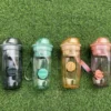 400ML Shaker Bottle with Ball BPA Free Plastic Protein Shakes Leakproof for Powder Workout Gym Sport