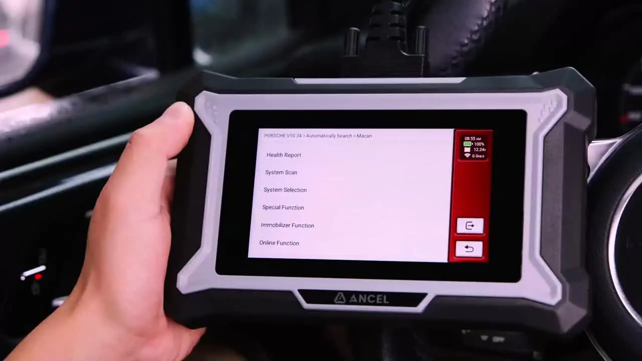 ポルシェ用双方向スキャンツール ワイヤレス ANCEL DS160 OBD2