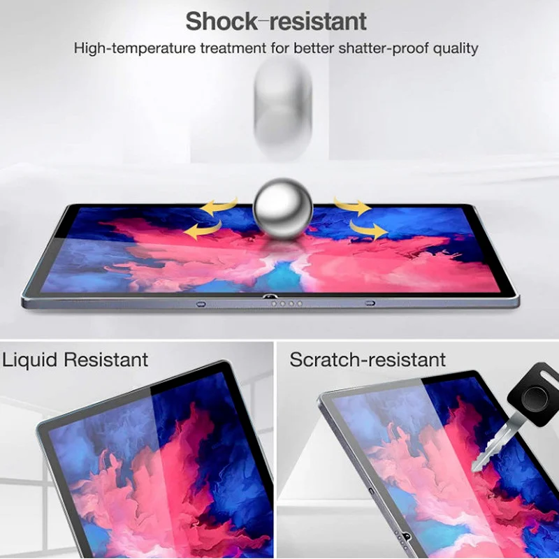 para Lenovo Tab M10 hd 10.1 Tb-x306f X605f X505f Vidro Temperado para Lenovo Tab M10 Plus 3rd Gen 10.6 Tab M10 Fhd Mais Tb-x606f - Imagem 4