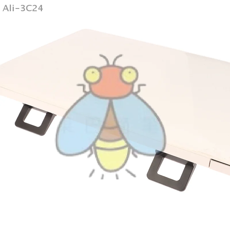 컴퓨터 키보드 홀더용 ABS 노트북 스탠드, 미니 휴대용 다리, 노트북 냉각 지원, 2개