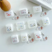 

Creative Cartoon Frosted Square Shell Apple AirPods 2 Case Cover AirPods Pro Case IPhone Earphone Accessories Air Pod Case