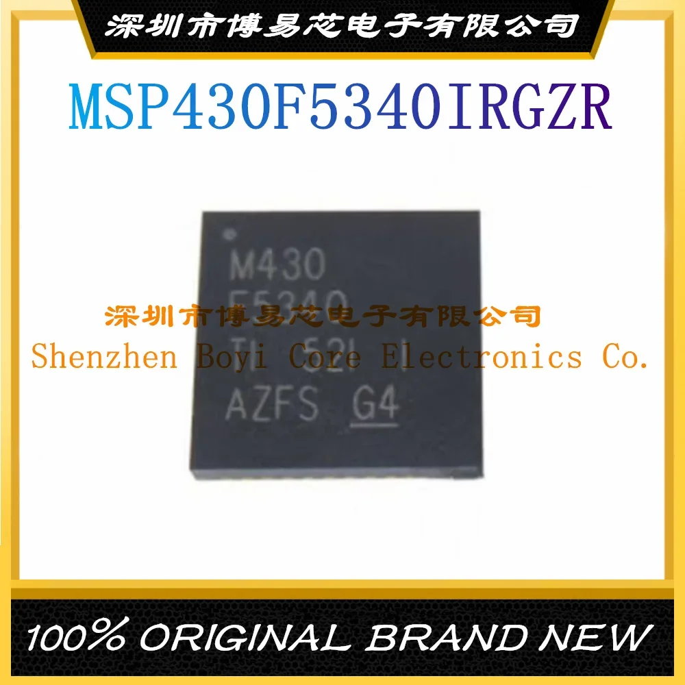 MSP430F5340IRGZR package VQFN-48 new original genuine microcontroller IC chip (MCU/MPU/SOC) 5pcs lot tps51125rger tps51125 vqfn 24 100% original brand new