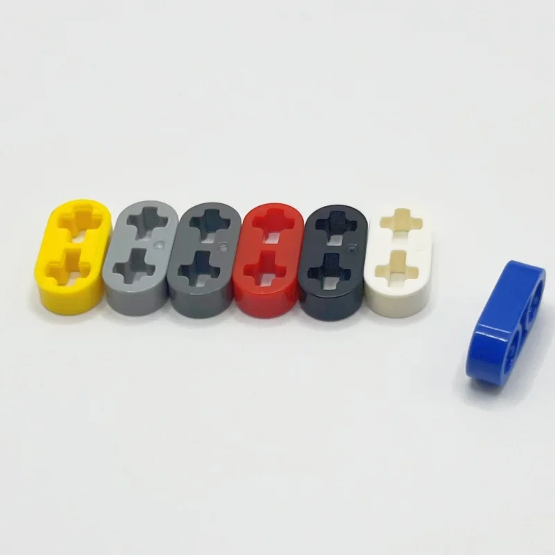 50PCS 41677 Liftarm Thin 1x2 - 차축 구멍 기술 MOC 용 벽돌 장난감 DIY 빌딩 블록 호환 DIY 선물