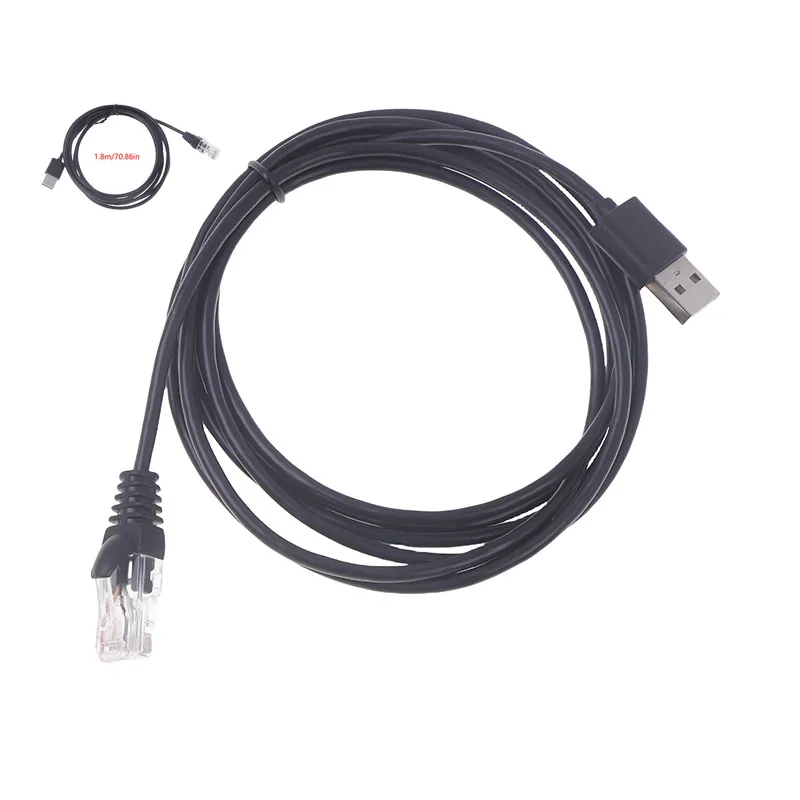 1Pieces USB Cable AP9827 USB To RJ50 10-Pin 940-0127 For UPS Devices Equivalent APC Back-UPS Smart-UPS And QNAP NAS Devices