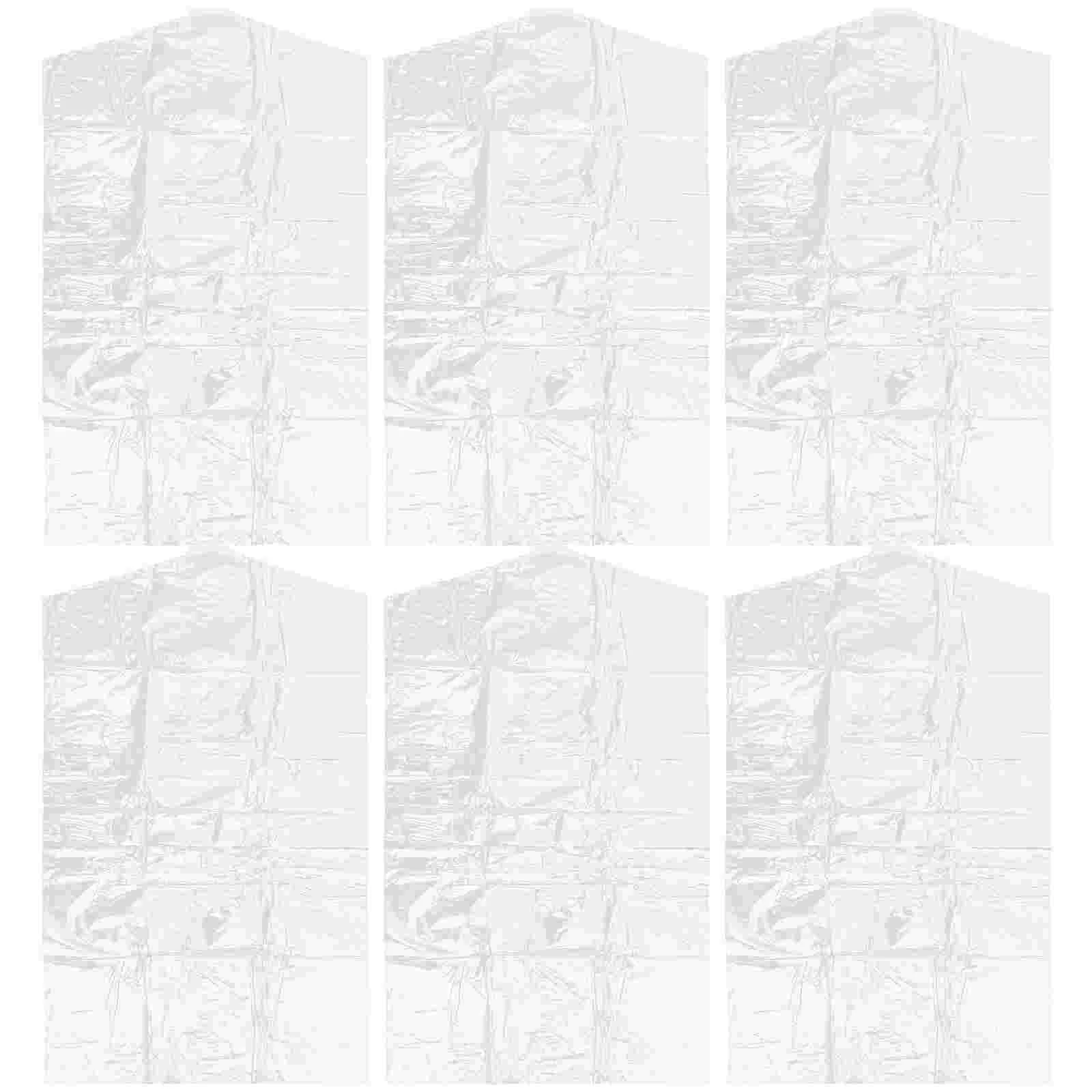 

60*100cm Clothes Dust Cover Disposable Dust Suit Bag Waterproof Garment Bags Wardrobe Hanging Clothing Coat Dust Cover