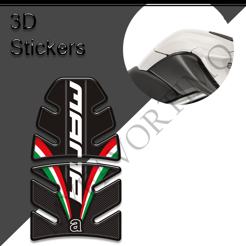 Motorcycle For Aprilia Mana 850 GT 850gt Tank Pad Side Stickers Grips Gas Fuel Oil Kit Knee  Decals Protector Protection