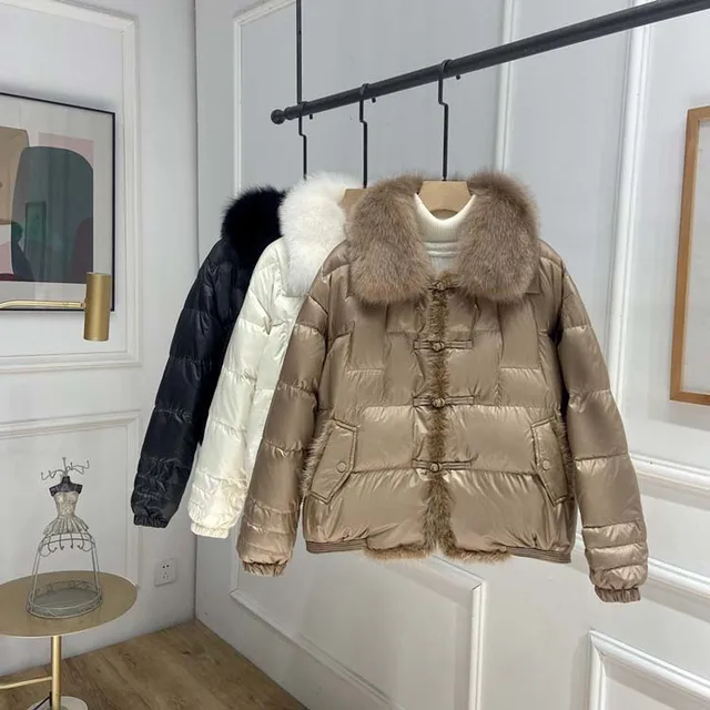 Puffer Jacket Kurze Jacke Damen Winter ONLY Damen Kurze Puffer