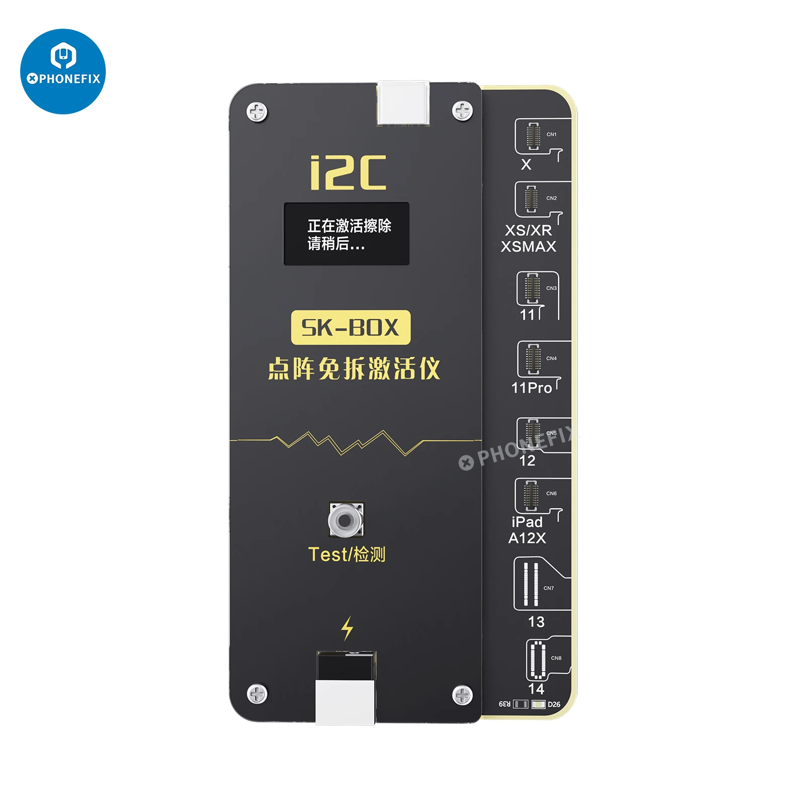 i2C MC14 Face ID Flex Cable No Sodering Disassembly for iPhone X-14 Pro Max Matrix Dot Projector Fault Detection Repair Tool Dot Matrix Repair Cable Mobile Phone Test Cable