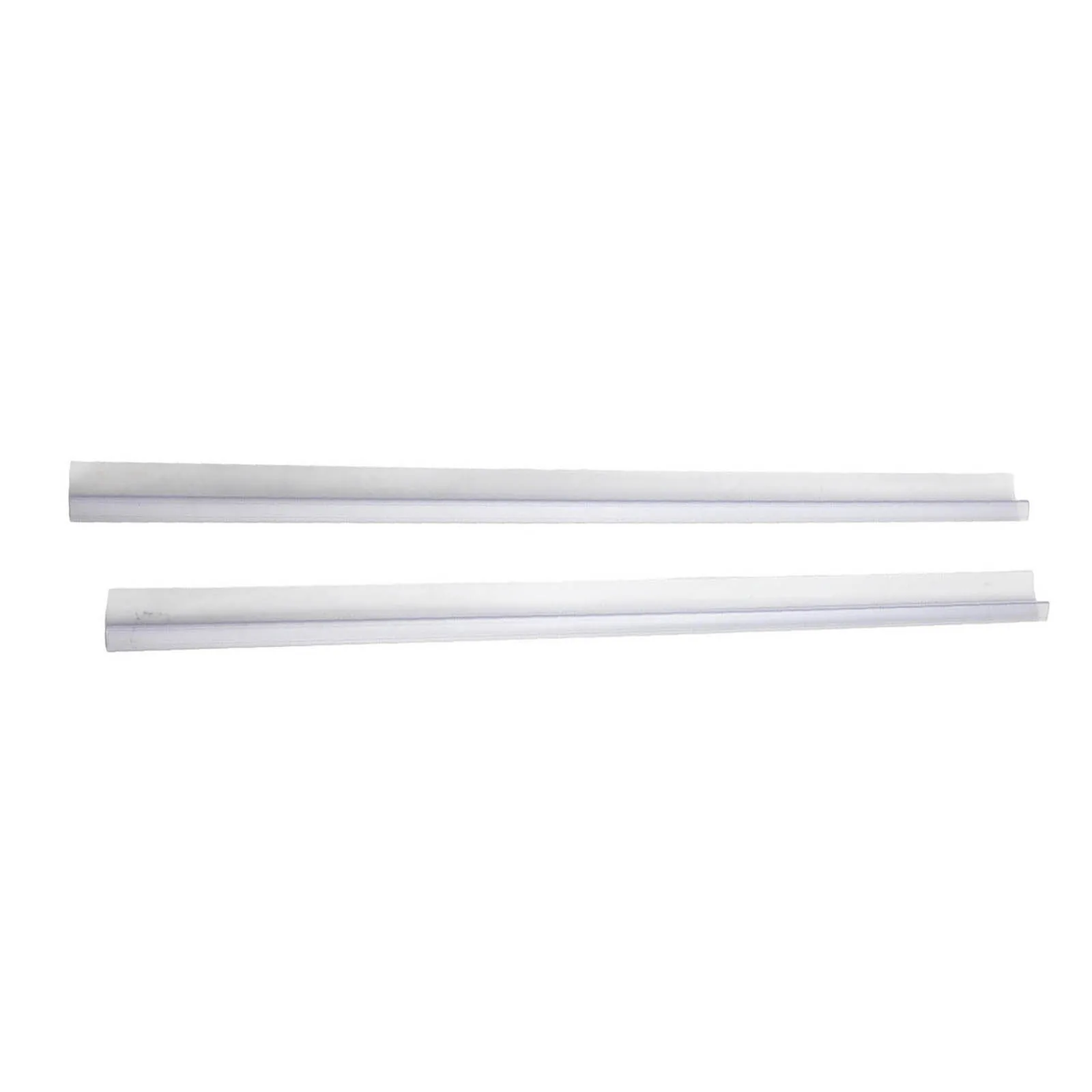 Waterproof Shower Door Seal Set Two 50cm Replacement Strips For Effective Leak Prevention And Simple Installation