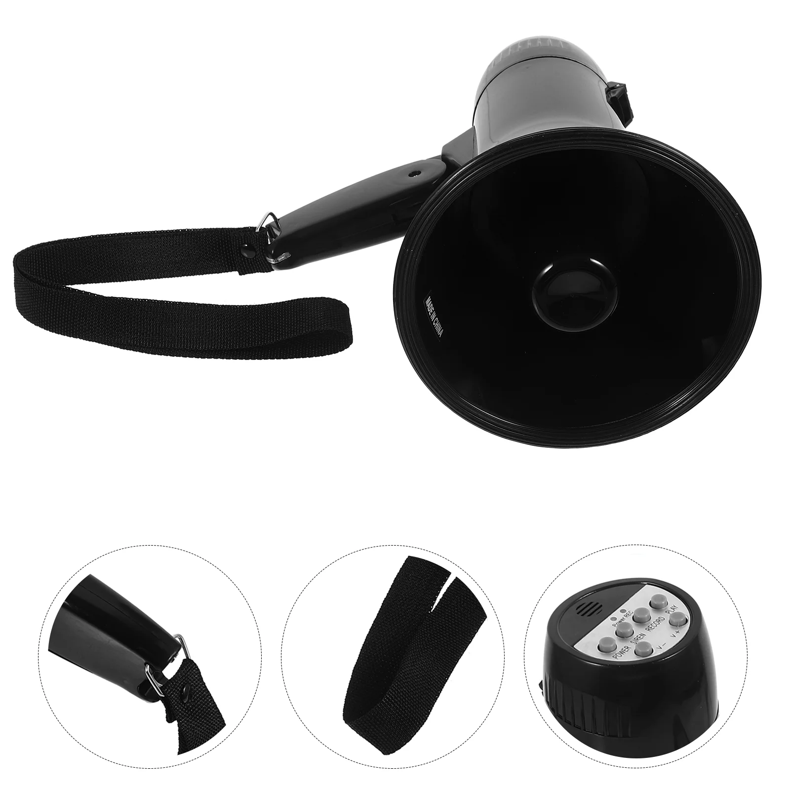 

Sports Cheering Bullhorn Football Game Noise Makers Megaphone for Teachers Loud Plastic