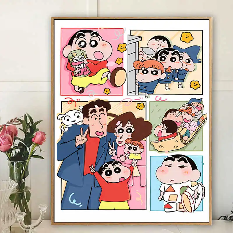 DIY Cartoon Boy Cross stitch Needlework Chinese Cross stitch Sets Full embroidery Cross-Stitch Kit Home Wall Decoration