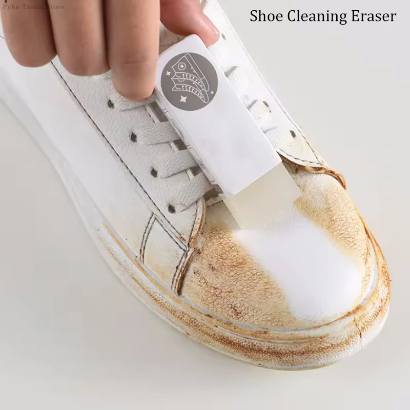 

1pc Sneaker Cleaner Rubber Block Shoes Clean Care Eraser Natural Rubbing Suede Leather Boot Decontamination Eraser Stain Cleaner