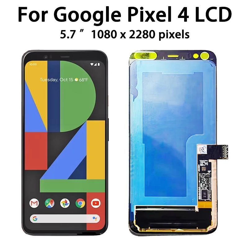 35564 - ECRAN LCD POUR GOOGLE PIXEL 4a NOIR G949-00007-01 - Google - G949-00007-01