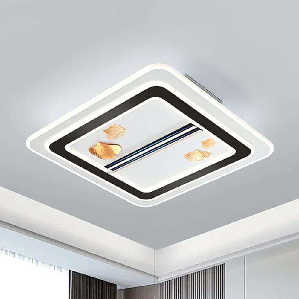 LED Invisible Bladeless Fan Ceiling Light Living Room Smart Ceiling Fan Lamp Home Decoration for Room Bedroom Led