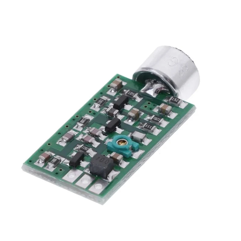 

WirelessFM Micro Transmitter Green 88MHZ 108MHZ Mini Module Board