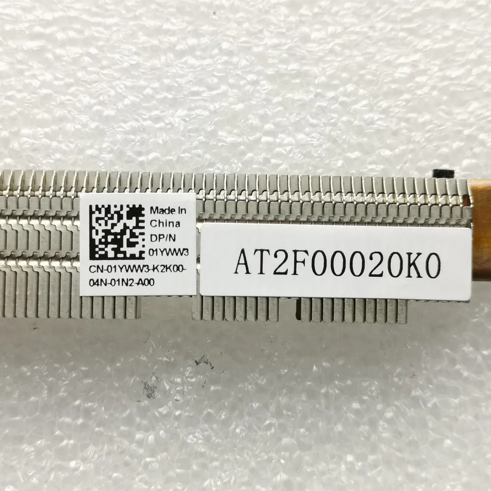 TT 01YWW3 1YWW3 CN-01YWW3 New Original For Dell Inspiron 3583 3584 3593 Radiator Copper Tube Heatsink Fast Ship