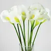 20Pcs Home Decorative Calla Lily Bridal Wedding Bouquet Latex Real Touch Artificial Flower Decor#50984 3