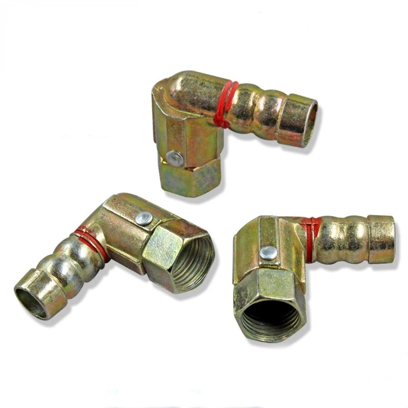 3pcs LPG cooker air inlet fitting universal joint elbow joint