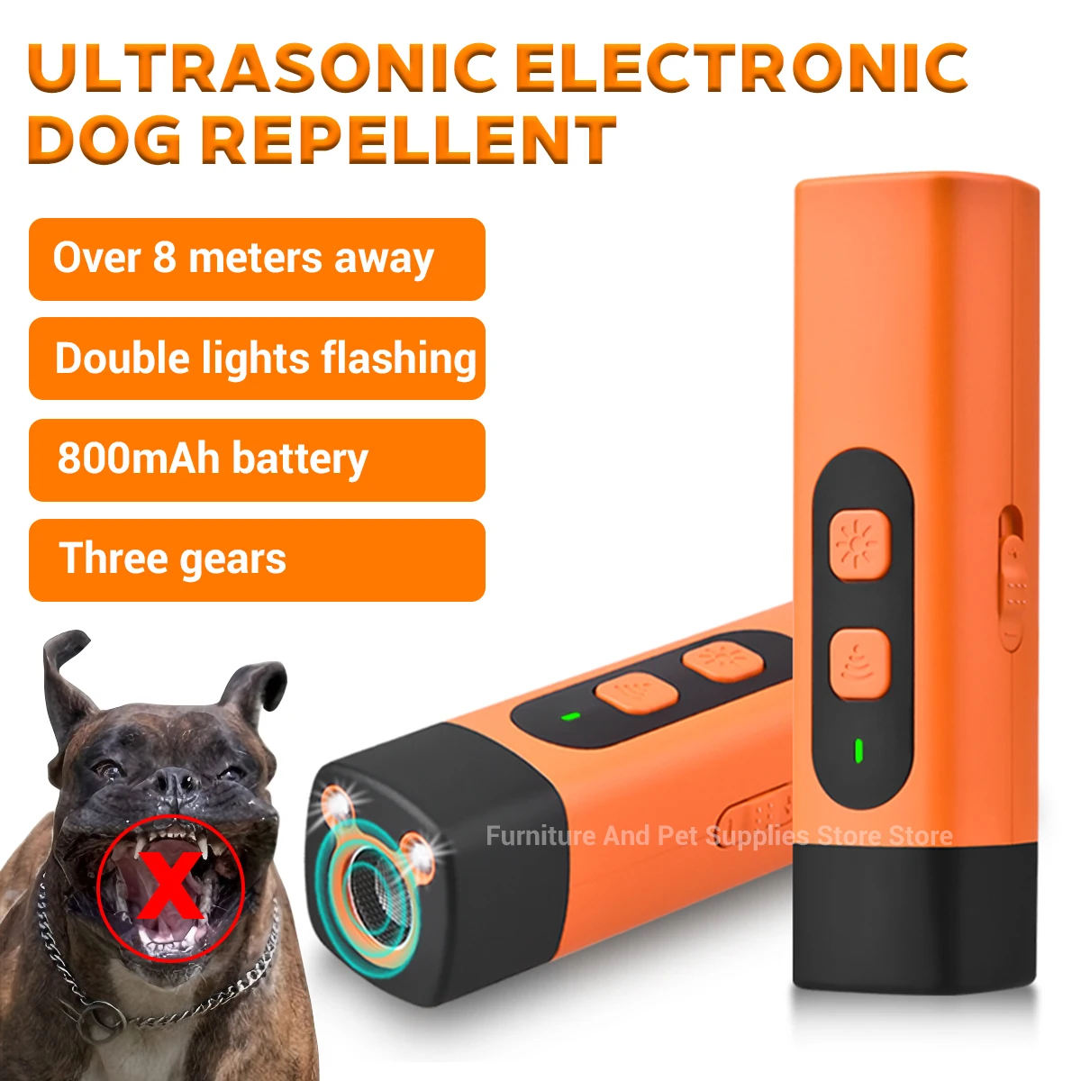 Ultrasonic Dog Repeller and Bark Control Device 1
