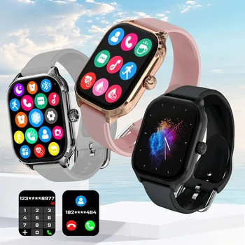 NUOVO 2.01 '' Smartwatch Fitness Tracker Orologio Sport Smartband Monitor della pressione arteriosa Orologi intelligenti per uomo Donna IOS Android 2026 Italiano