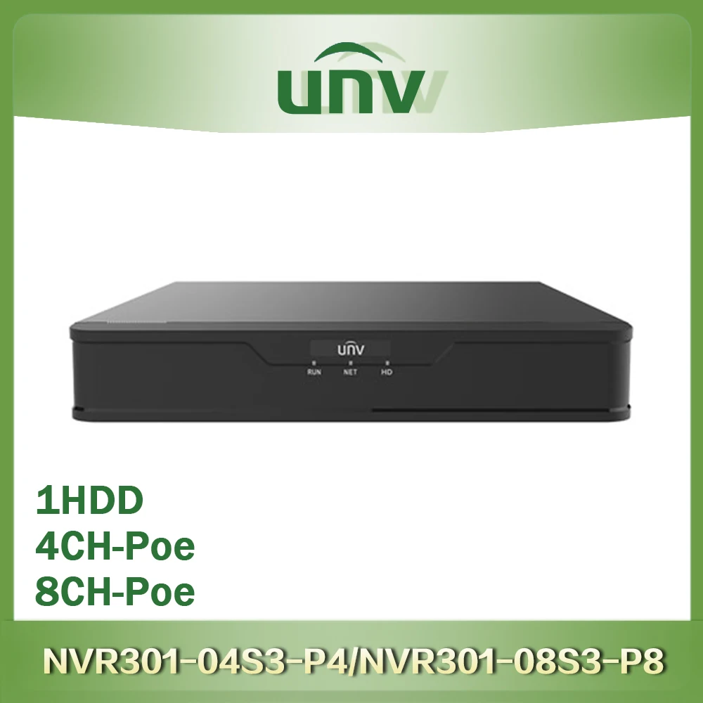 4ch PoE ネットワークビデオレコーダー NVR301-04X-P4
