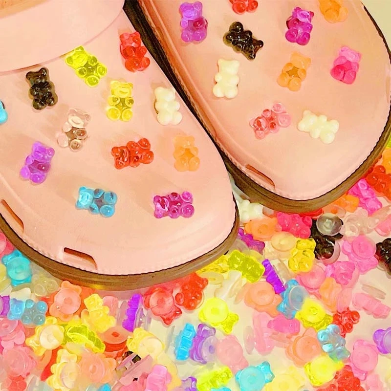 Gummy Bear Croc Charms Jibbitz Bear Charms Shoe Charms -  in 2023