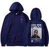 Cactus Jack Logo Print Hoodie Men Women LOOK MOM I CAN FLY Travis Scott Pullover Unisex Fashion Hip Hop Sweatshirts Streetwear 2
