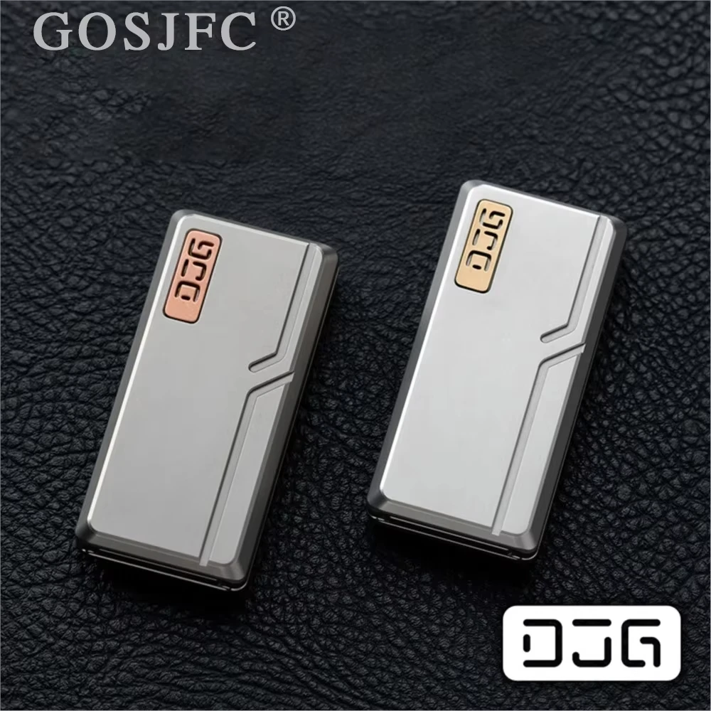 DJGED ステンレス鋼チタン合金音叉プッシュスライダー EDC フィ