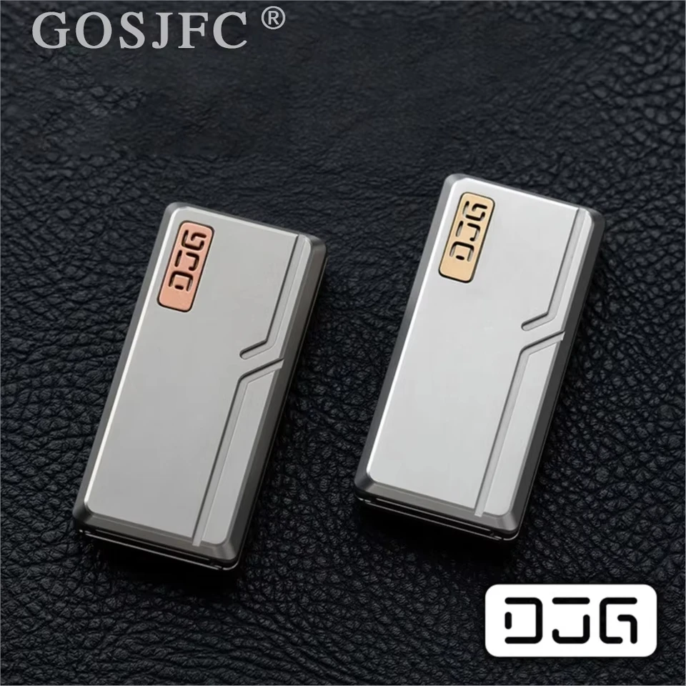 DJGED ステンレス鋼チタン合金音叉プッシュスライダー EDC フィ