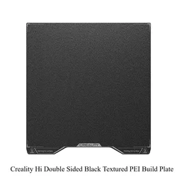 High - Strength Wear - Resistant Black Textured PEI Printing Platform with Enhanced Flatness (Double sided PEI)