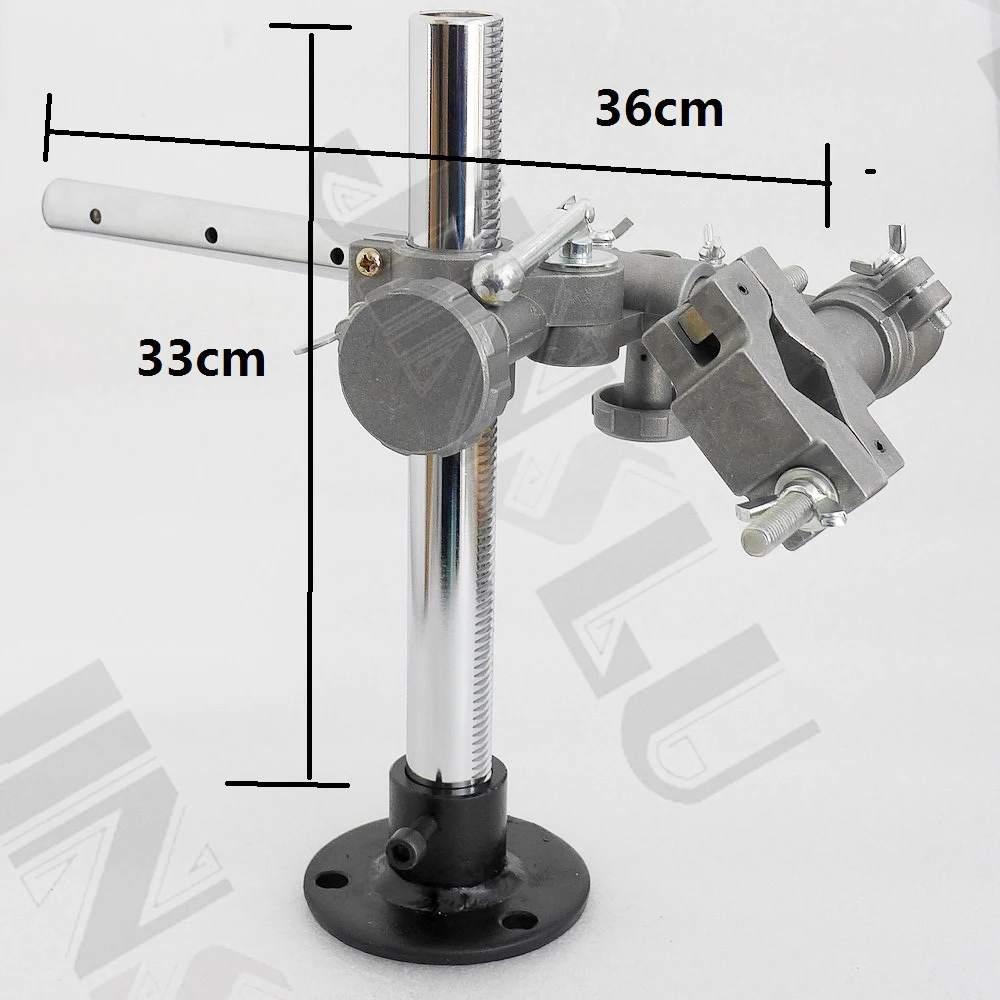 

MIG MAG CO2 TIG Welding Machine Welding Positioner Turntable 36x33cm Welding Torch Holder Support Mig Gun Holder Clamp Mountings