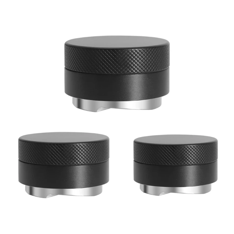 

51/53/58mm Coffee Distributor Tamper Self Adaptive Height Cloth Powder
