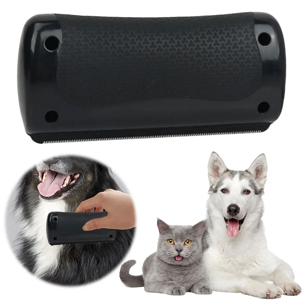 Pet Deshedding Brush Pet Fur Knot Cutter Deshedding Tool for Dogs & Cats with Long & Short Fur 1
