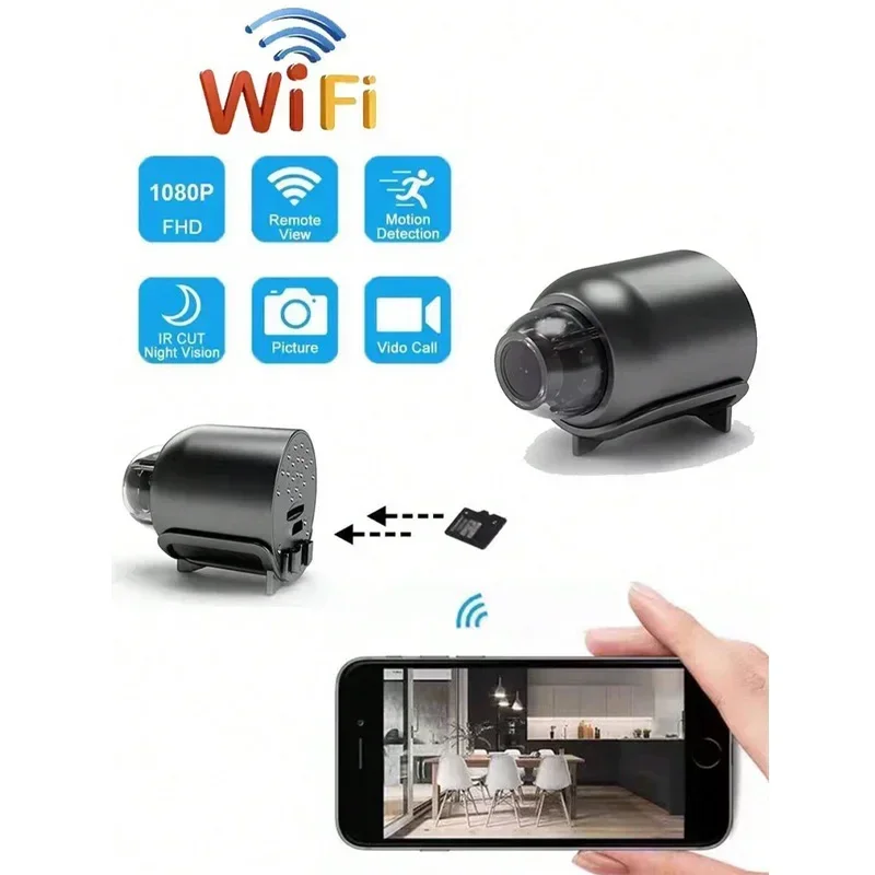 Infrared Night Vision WiFi Bulb Camera 360° Panoramic Wireless for Home Security Indoor Outdoor