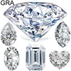 Loose Moissanite 100% Real Lab Gemstone Stones For Women Jewelry Diamond VVS1 D Color Ring Material Round/Pear/Emerald/Oval Cut 1