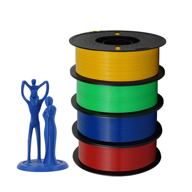 KINGROON 22LBS PETG or PLA filament 3D Printer Filament 10 Rolls 1KG 1.75MM Eco-Friendly Good Toughness Mix Color Free Shipping 6