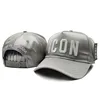 2022 Brand Fashion ICON Letter Cotton Mens Baseball Cap Women Snapback Hat Dad Hat Cotton Bone Trucker Cap 1