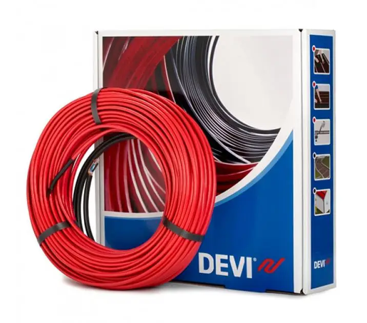 Кабель нагревательный DEVIflex 18T 52м 935W (площадь обогрева 5.3-7.2 м2) (140F1243) | Обустройство