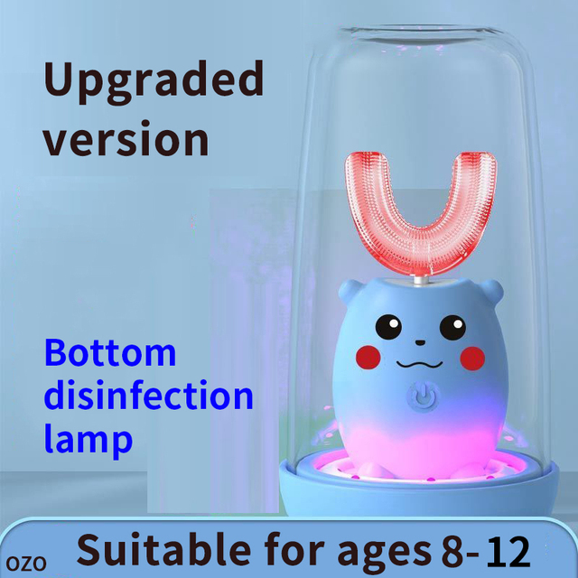 Children Electric Toothbrush Smart Kids Teeth Toothbrush Cartoon Pattern Toddler Toothbrush 360 Degree XaoMi U brush Gift