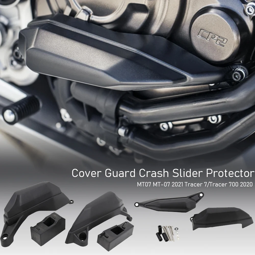 

Motorcycle Accessorie For Yamaha MT07 MT-07 2021 Tracer 7/Tracer 700 2020 Engine Pulse Timing Cover Guard Crash Slider Protector