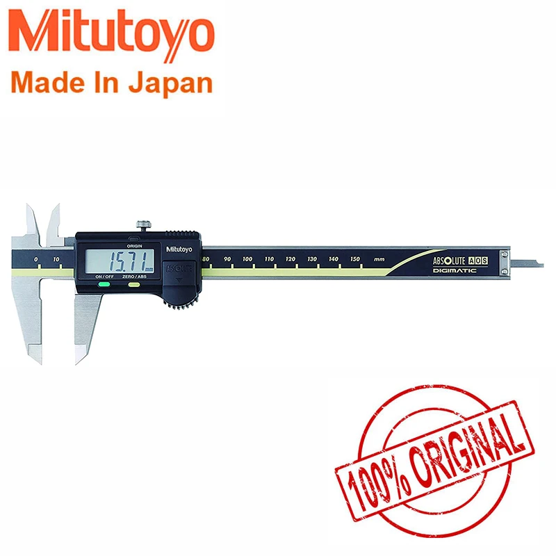 Mitutoyo Digimatic Vernier Caliper 50019730 200mm/8" Absolute Digital New