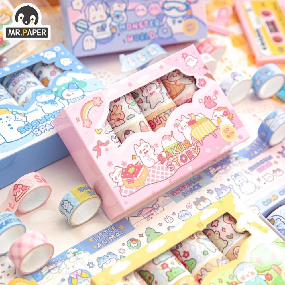 Рисунок 3 - Mr. Paper 20 рулонов/коробка Kawaii