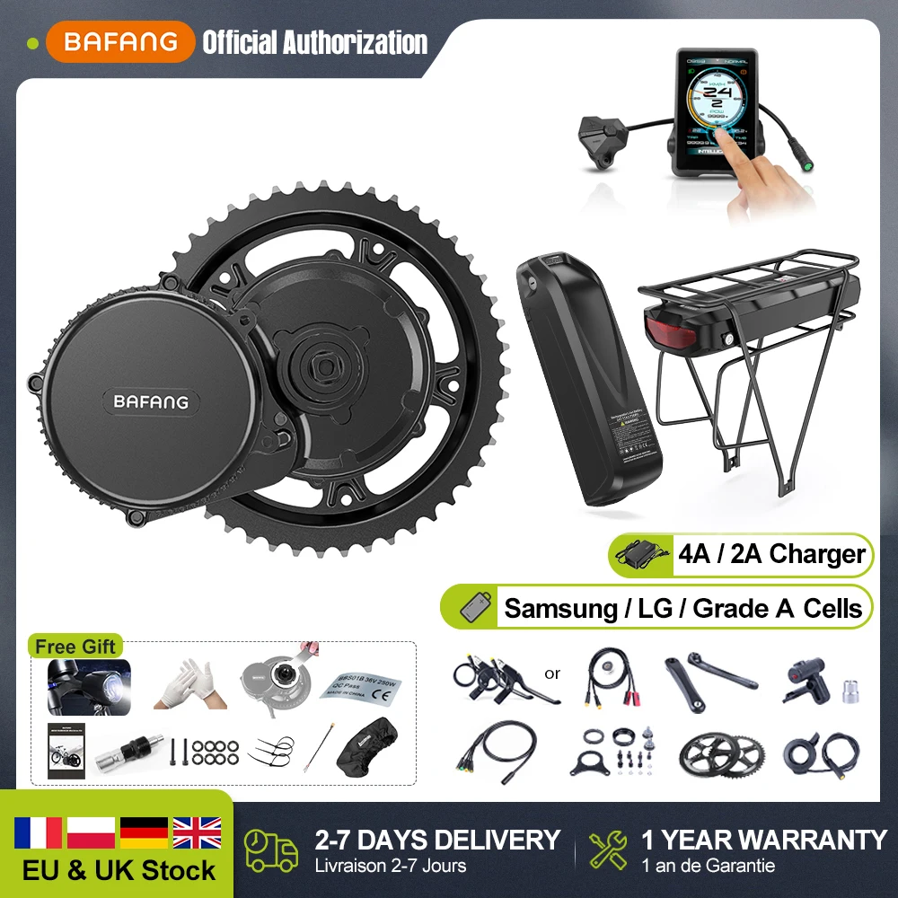 Daumengashebel Für Bafang BBS01/BBS02 E-Bike Motor - 30cm Kabel, Links/rechts Wählbar