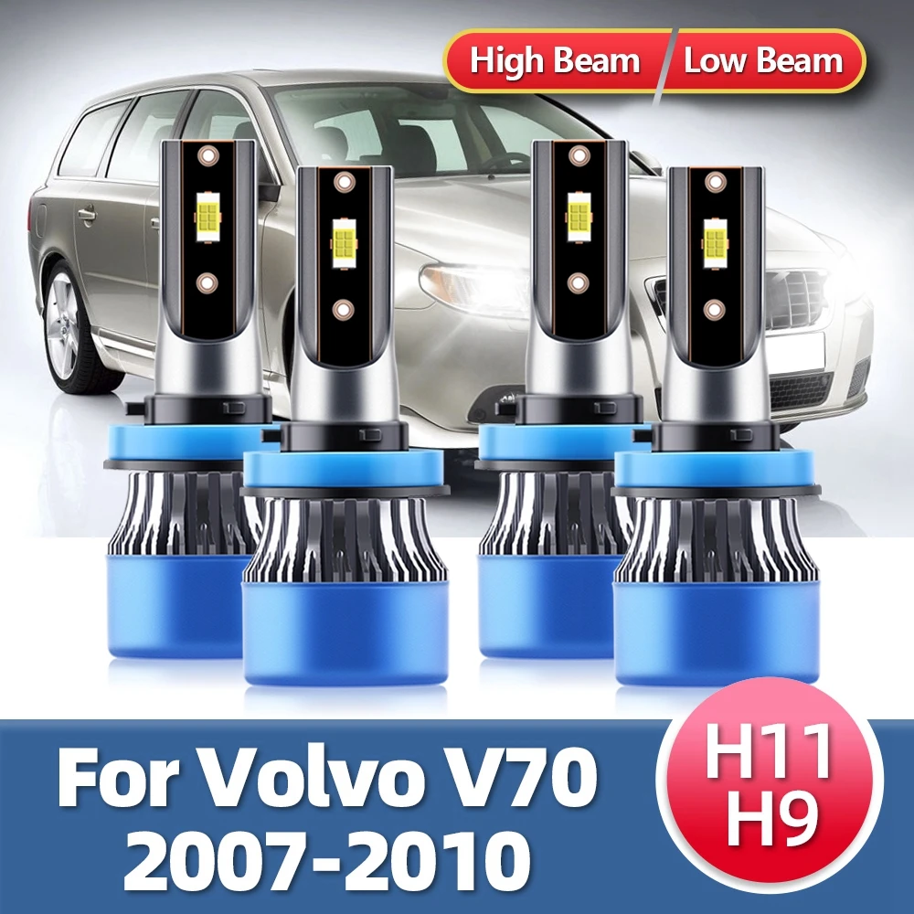 

2/4 шт., лампы для передних фар Volvo V70 2007 2008 2009 2010